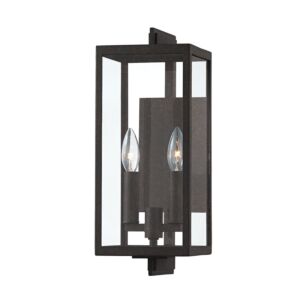 Nico 2-Light Outdoor Wall Sconce in French Iron