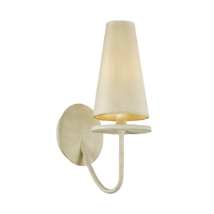 Troy Marcel 14 Inch Wall Sconce in Gesso White