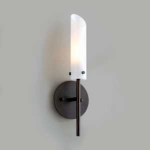 Troy High Line Wall Sconce in Dark Bronze