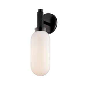 Troy Annex Wall Sconce in Anodized Black