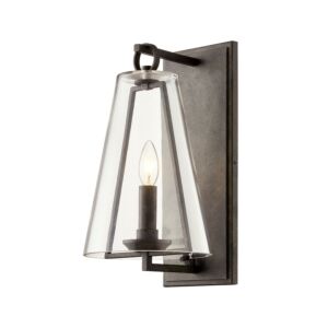 Adamson 1-Light Wall Sconce in French Iron