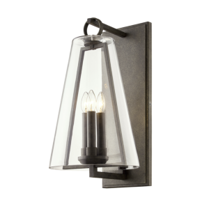 Troy Adamson 3 Light Wall Sconce in French Iron