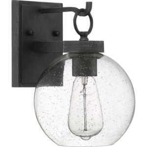 Barre 1-Light Outdoor Lantern in Grey Ash
