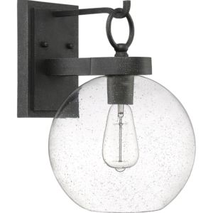 Quoizel Barre 10 Inch Outdoor Hanging Light in Grey Ash