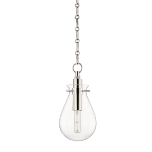 Hudson Valley Ivy by Becki Owens 14.75 Inch Pendant in Polished Nickel