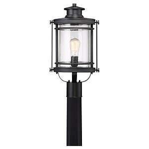 Quoizel Booker 11 Inch Outdoor Post Light in Mystic Black