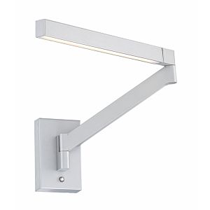 Modern Forms Beam 8 Inch Wall Sconce in Titanium