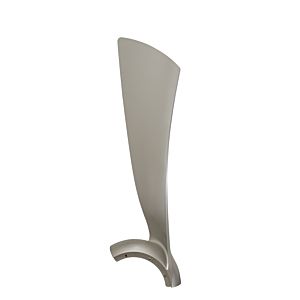 Fanimation Wrap Custom 48 Inch Ceiling Fan Blade in Brushed Nickel Set of 3