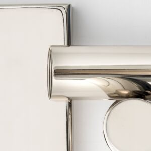 Bromley 2-Light Wall Mount in Polished Nickel