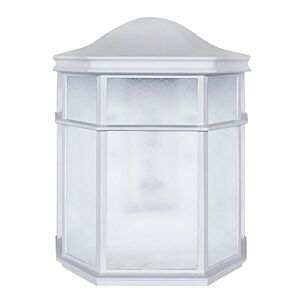 Bristol LED Outdoor Wall Sconce in White