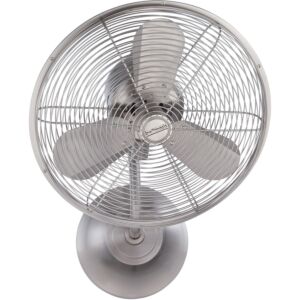 Craftmade 14" Bellows I Hard-wired Wall Fan in Brushed Polished Nickel