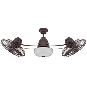 Craftmade 48 Inch Bellows II Ceiling Fan in Aged Bronze Textured