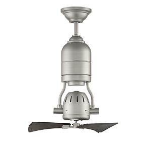 Craftmade Bellows Uno Outdoor Ceiling Fan in Painted Nickel
