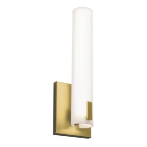 Bowen LED Wall Sconce in Satin Brass