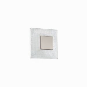 Fragment 1-Light LED Wall Sconce in Brushed Nickel