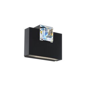 Madison 1-Light LED Wall Sconce in Black