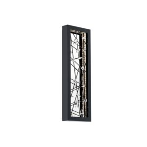 Dreamcatcher LED Outdoor Wall Sconce in Black