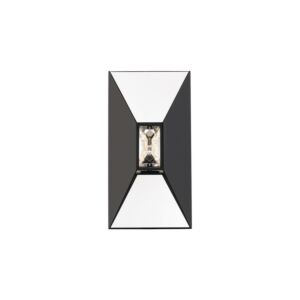 Vida LED Outdoor Wall Sconce in Black