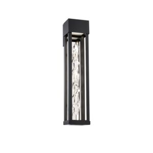 Polar LED Outdoor Wall Sconce in Black