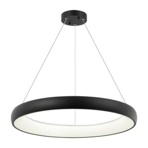 Maverick 1-Light LED Pendant in Black