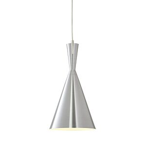 Matteo Mulinare Collections 1 Light Pendant Light In Brushed Nickel