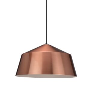 Matteo Encase 1 Light Pendant Light In Copper