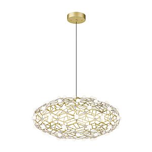 Coral 84-Light Chandelier in Gold
