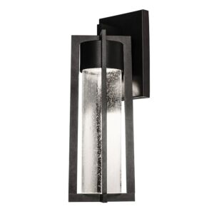 Cane LED Outdoor Wall Sconce in Black