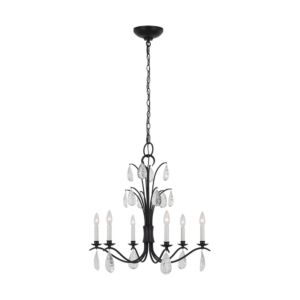 Shannon 6-Light Chandelier in Aged Iron