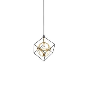 Kuzco Monza LED Contemporary Chandelier in Brass
