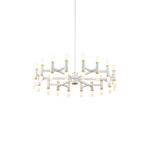  Draven LED Contemporary Chandelier in White