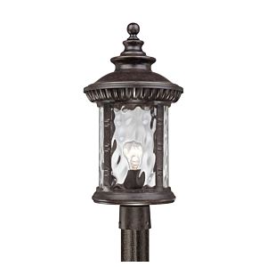 Chimera 1-Light Outdoor Post Mount in Imperial Bronze