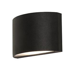 Colton LED Outdoor Wall Sconce in Black