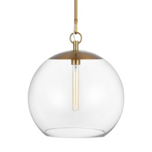 Atlantic Pendant Light in Burnished Brass by Chapman & Myers