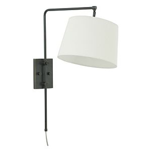 House of Troy Crown Point 18 Inch Wall Swing Lamp in Oil Rubbed Bronze