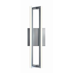 Cass LED Wall Sconce in Satin Nickel