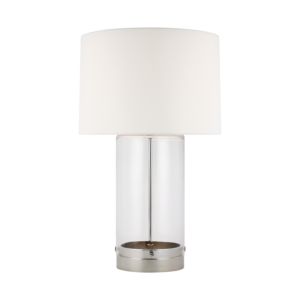 Visual Comfort Studio Garrett Table Lamp in Polished Nickel by Chapman & Myers