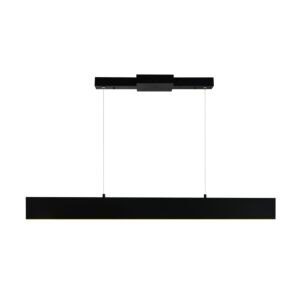 CWI Krista LED Chandelier With Satin Black Finish