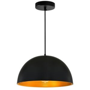 CWI Modest 1 Light Down Pendant With Black Finish