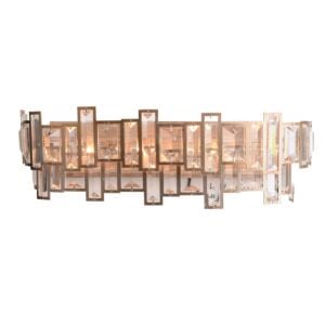 CWI Quida 4 Light Wall Sconce With Champagne Finish
