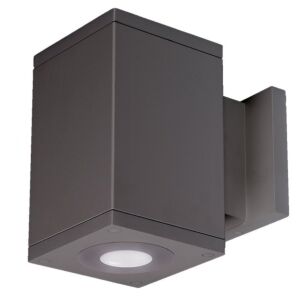 Cube Arch 2-Light LED Wall Sconce in Graphite