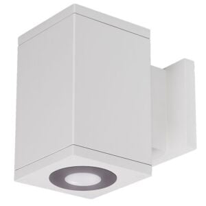 Cube Arch 1-Light LED Wall Sconce in White