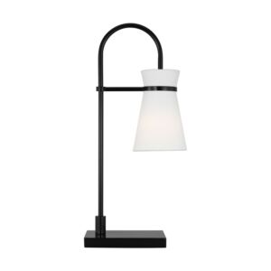 Binx 1-Light Table Lamp in Midnight Black