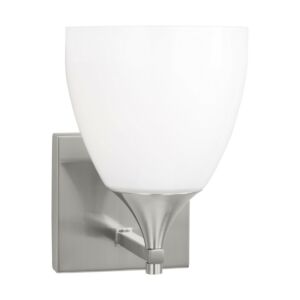 Toffino 1-Light Wall Sconce in Brushed Steel