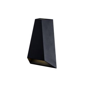  Drotto LED Outdoor Wall Light in Black