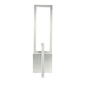 Link 2-Light LED Wall Sconce in Satin Nickel