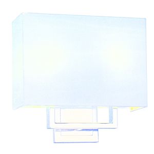 Edinburgh LED 4-Light White Glass Wall Sconce