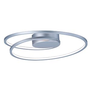ET2 Cycle 18.25 Inch Flush Mount in Matte Silver