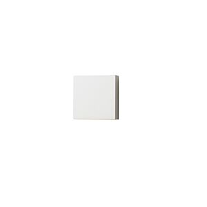 Brik 2-Light LED Outdoor Wall Sconce in White