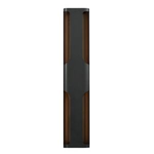 Maglev 1-Light LED Outdoor Wall Lamp in Black